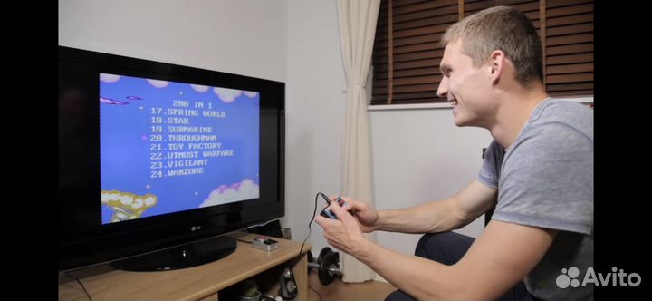 Retro games controller, игры подключаются к телеви