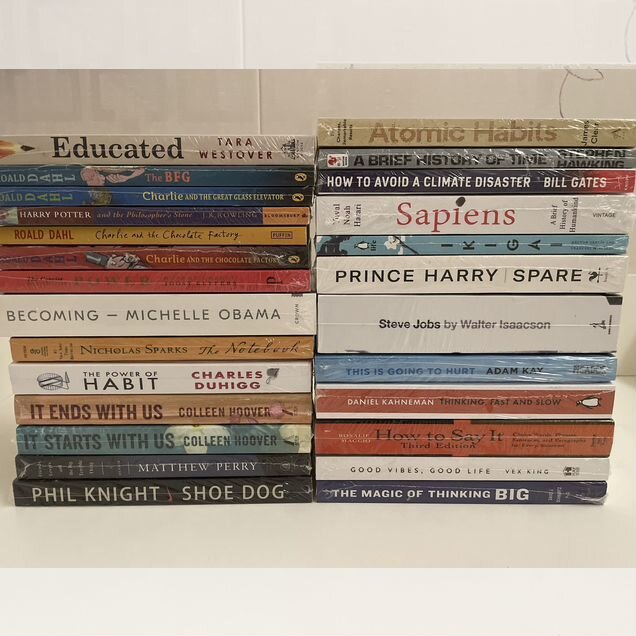 Книги в плёнке на английском языке