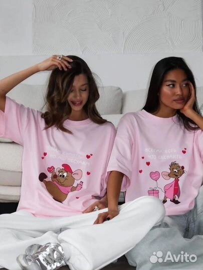 Набор футболок для подруг