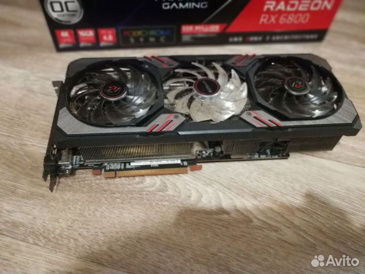 Видеокарта AMD RX 6800 16г