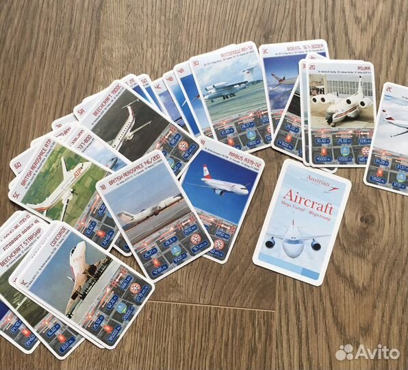 Карты, Aircraft Mega trump, Austian airlines