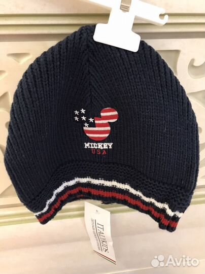 Новый комплект шапка и шарф original marines