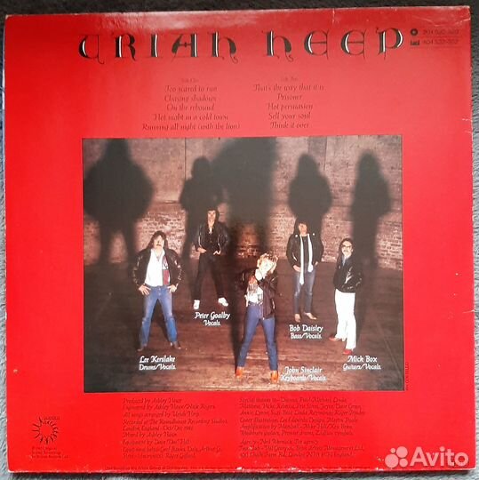 Uriah Heep/ abominog/ 1982 bronze/ 204 532/ german