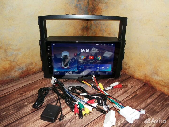 Магнитола mitsubishi pajero 4 Android WiFi