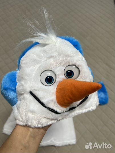 Новогодний костюм снеговик