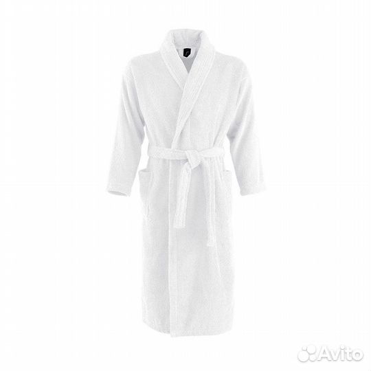 Халат махровый белый для гостиниц отелей