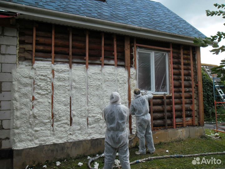Утепление пенополиуретаном