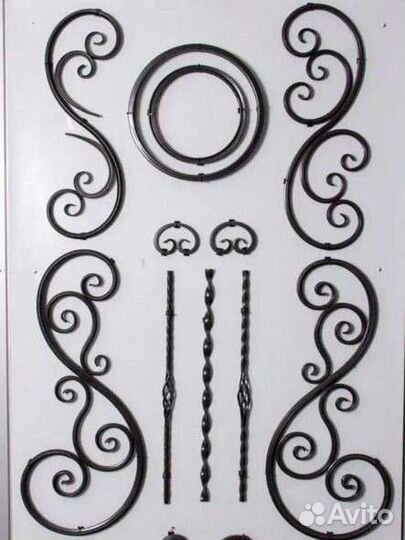 Продам кованые элементы
