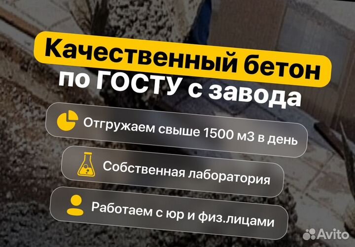 Бетон с доставкой