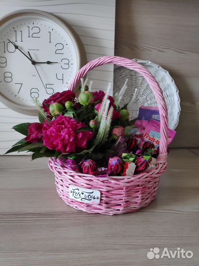 Подарочные корзины для цветов