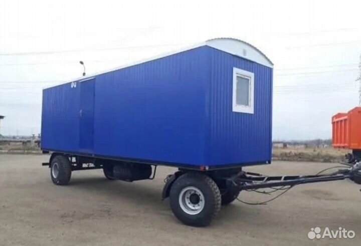 Бытовка (распашонка) на шасси (нш-04)