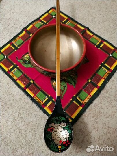 Посуда деревянная для осенних поделок