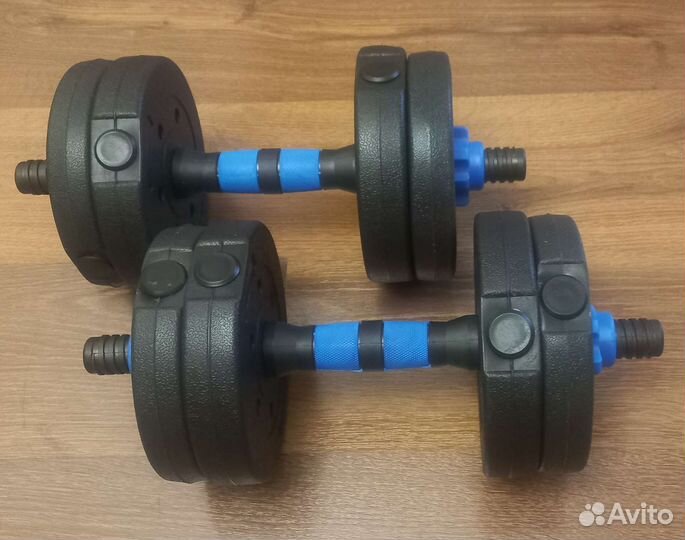 Гантели 10 кг + Переходник