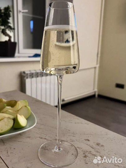 Бокалы для шампанского в стиле Bork