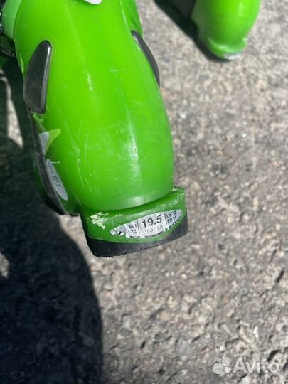 Горные лыжи детские 100 комплект