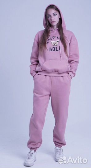 Флисовый спортивный костюм