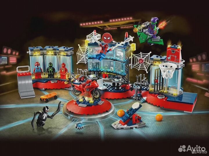 Lego Super Heroes (Нападение на мастерскую паука)