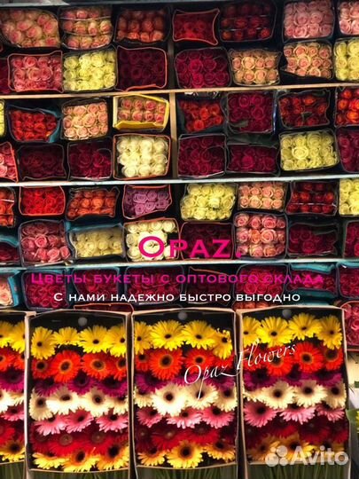 Букет 101 роза 60см Цветы оптового склада