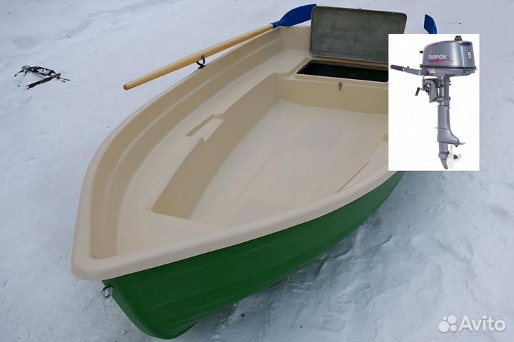 Лодка с мотором Тортилла-305 с Рундуком Tarpon T 5