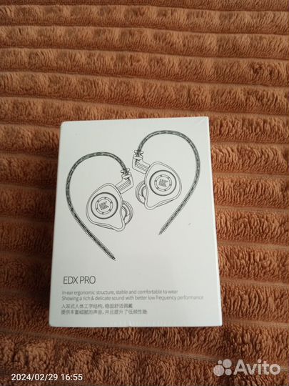 Продам проводные наушники KZ edx pro новые