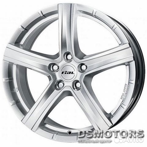 Диски Quinto 9.0/19 5x112 ET60 d66.5 polar silver