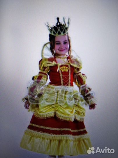 Карнавальный костюм Золотистая Королева