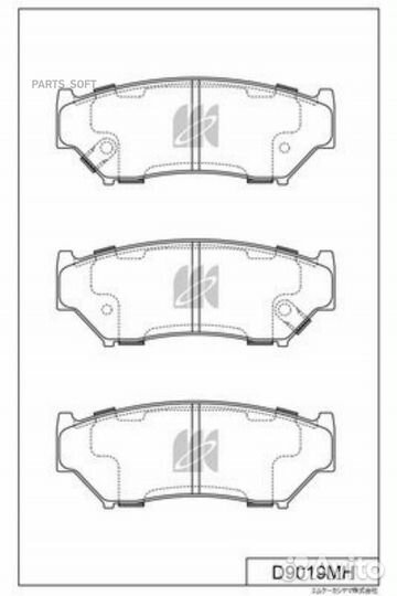 Kashiyama D9019MH D9019M-01 389 12Y09-9019M колодк