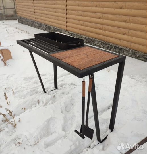 Мангальная зона лофт