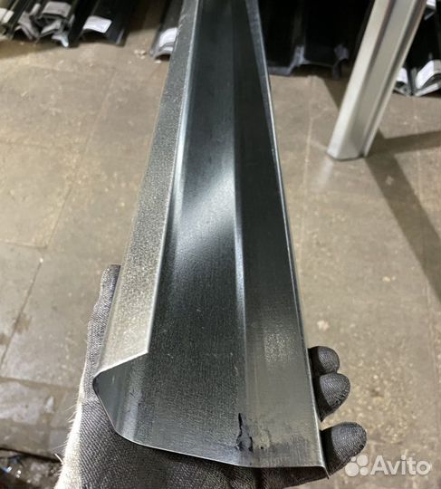 Порог левый Jaguar S-Type 1998-2008 (0,8мм)