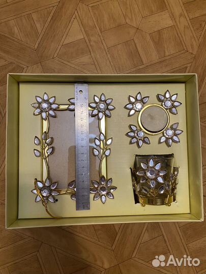 Набор подарочный фоторамка подвечник