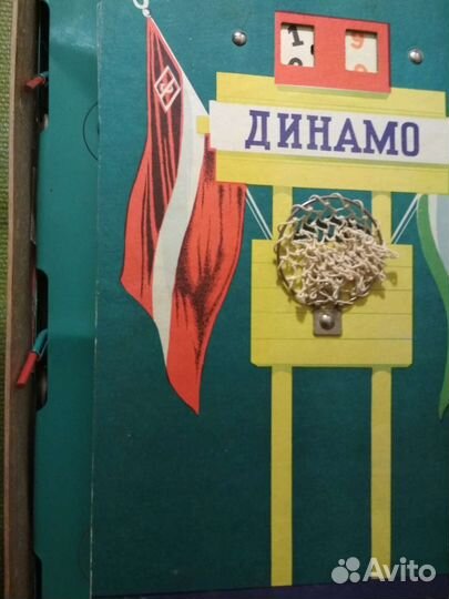 Настольная игра баскетбол СССР