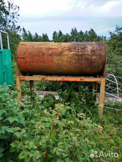 Бочка металлическая