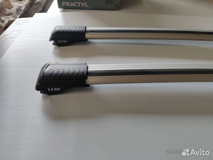 Багажник на рейлинги бу kia rio х