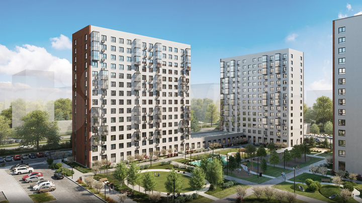 Квартира-студия, 21,4 м², 5/14 эт.