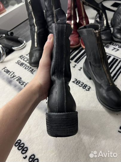 В Наличии Guidi PL2 Leather Ботинки Кожа