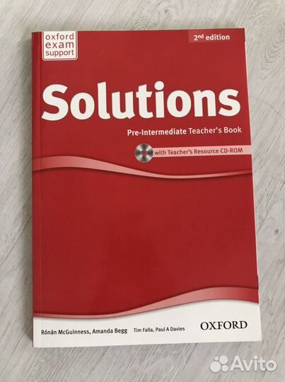 Учебники для учителя по англ языку Solutions