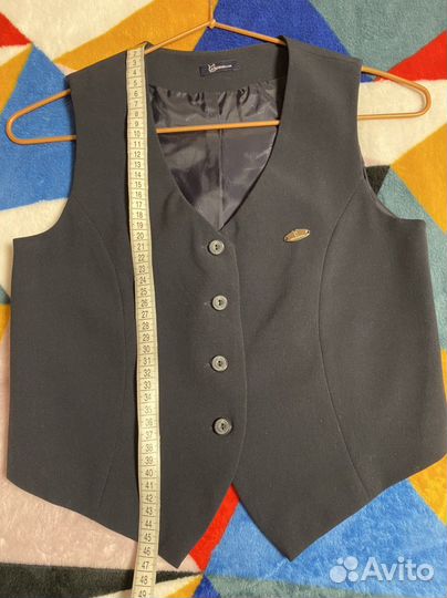Жилетка для девочки. Школьная.152