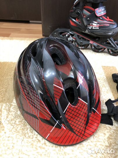 Роликовые коньки детские раздвижные