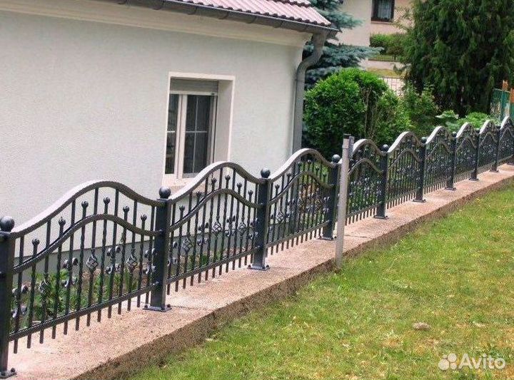 Забор металлический сварной