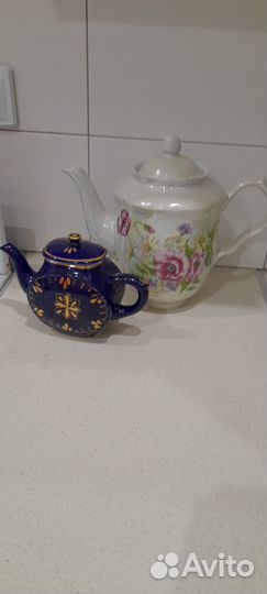 Чайники заварочные фарфоровые