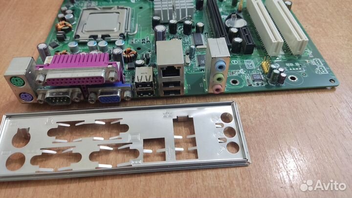 Материнская плата Intel 775 сокет + процессор