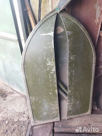 Лодка складная с вёслами