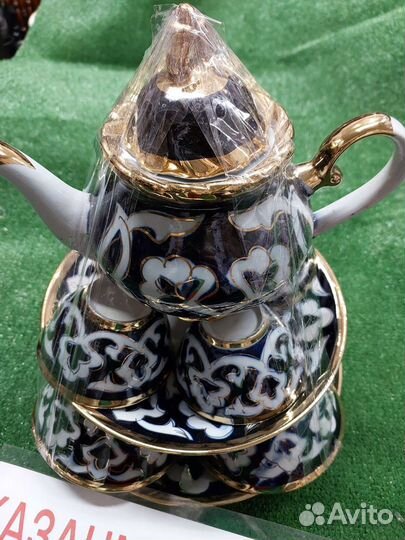 Набор узбекской посуды пахта