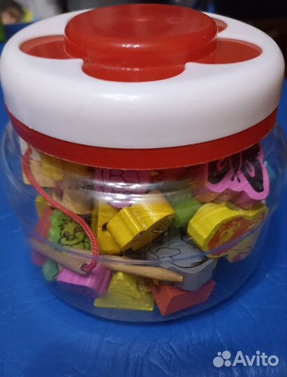 Бусы шнуровка развивающие