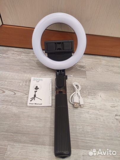 Кольцевая селфи лампа