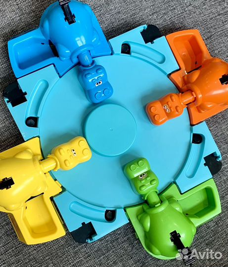 Голодные бегемотики Hasbro игра