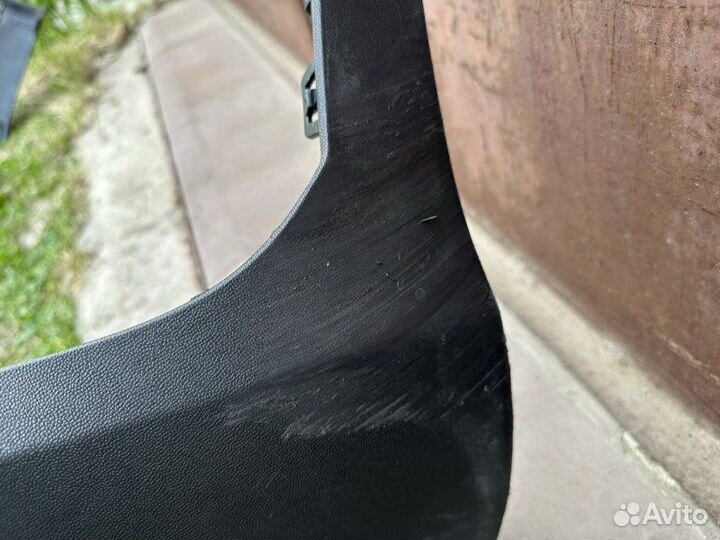 Юбка бампера задняя Mercedes GLC X253 Рестайл AMG