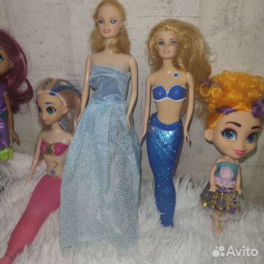 Куклы пакетом игрушки для девочек