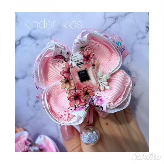 Бантики резинки заколки ободок