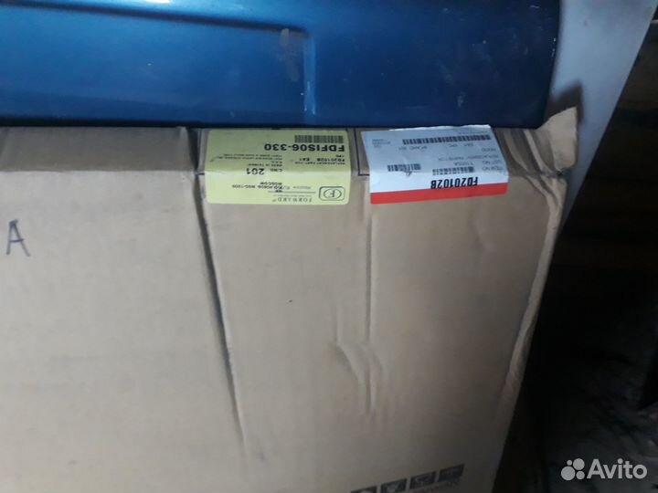 Капот ford fiesta 06-08